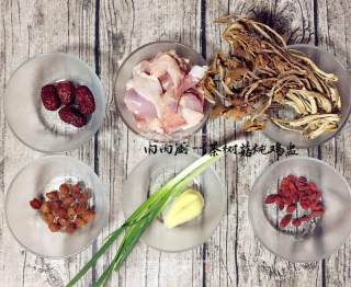 Laoguang Autumn and Winter Healthy Soup of Tea Tree Mushroom Stewed Chicken#肉肉厨 recipe