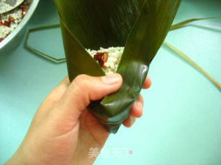 【dragon Boat Festival·zongzi】four-corner Rice Dumpling Method--black Rice Abalone Dumpling recipe