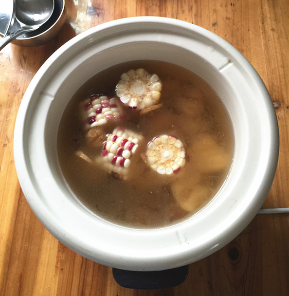 Cuttlefish Mushroom Soup recipe