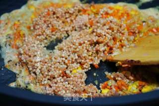 Fried Fish Roe Rice recipe