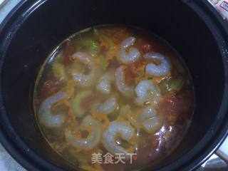 Sour Soup Shrimp recipe