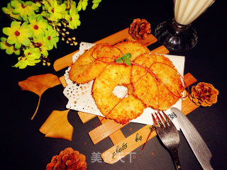 Fried Apple Ring recipe