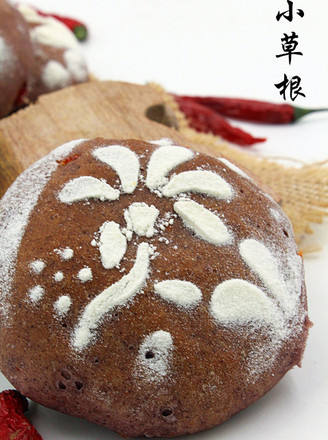 Milk Black Rice Noodle Cranberry Bun recipe