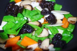 Vegetables When Fried Snow Peas recipe