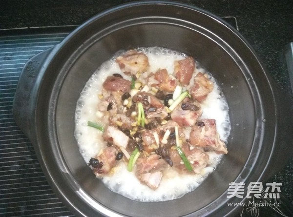 Claypot Rice with Tempeh Spare Ribs recipe