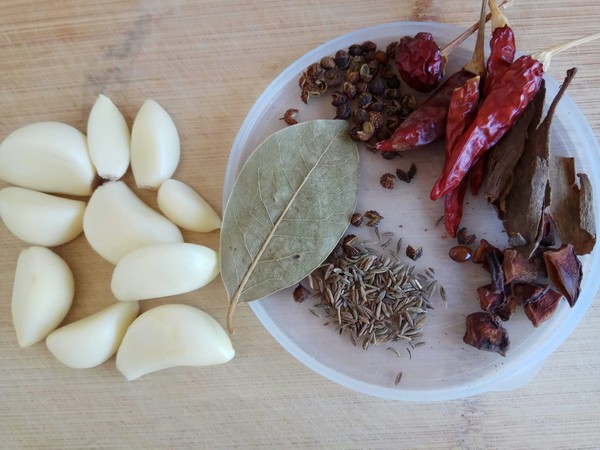 Garlic Peanuts recipe
