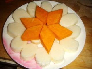 Microwave Oven-yam Pumpkin recipe