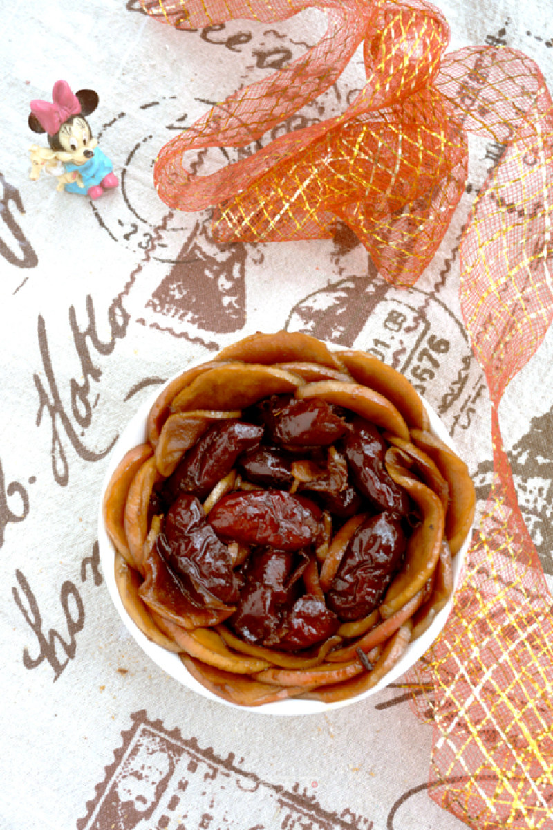[sichuan] Fried Dates with Apples in Syrup recipe
