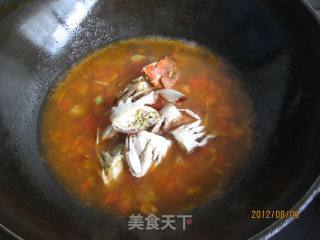 Tomato Sea Crab Soup recipe