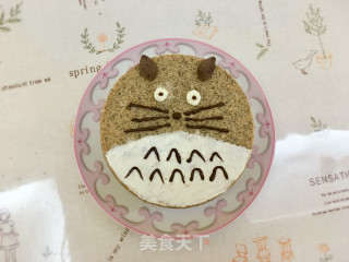 #四session Baking Contest and is Love to Eat Festival# My Neighbor Totoro Black Sesame Chiffon Cake recipe