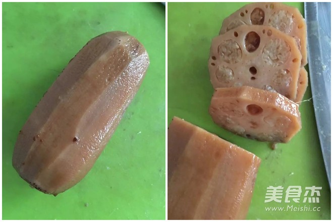 Brown Sugar Glutinous Rice Lotus Root: Sweeten Life recipe