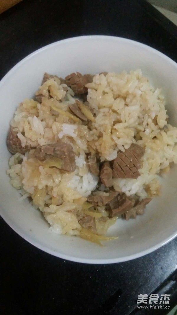 Pork Loin Braised Rice recipe