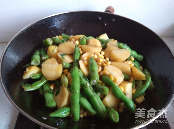 Bone Stewed Kidney Beans Potatoes Fresh Corn recipe