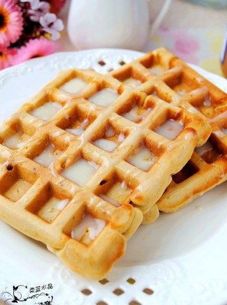 Peanut Waffles recipe