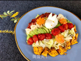 Egg Bunny Garden Salad recipe