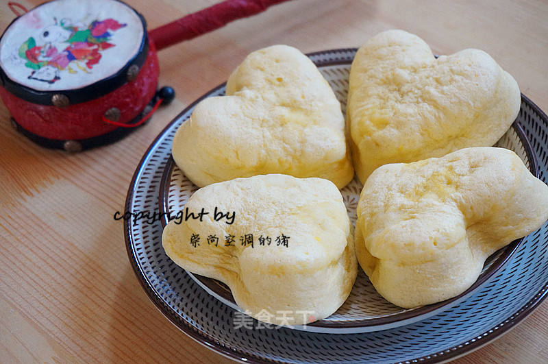 #trust之美#steamed Cake-a Delicious Dessert for Babies recipe