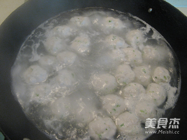 Homemade Grass Carp Balls recipe