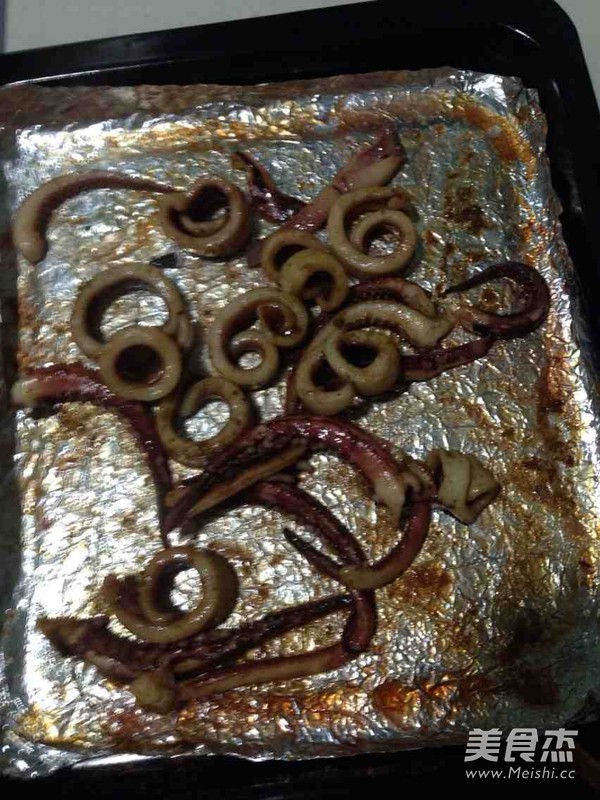 Grilled Squid with Cumin recipe