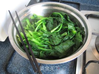 Spinach in Soup recipe