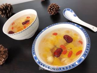 Peach Gum Snow Swallow Congee recipe