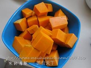 Warm Middle Energy and Nourish Qi* Invigorate The Spleen and Nourish The Skin [yam, Red Date and Pumpkin Soup] recipe