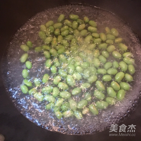 Fried Rice with Edamame and Sausage recipe