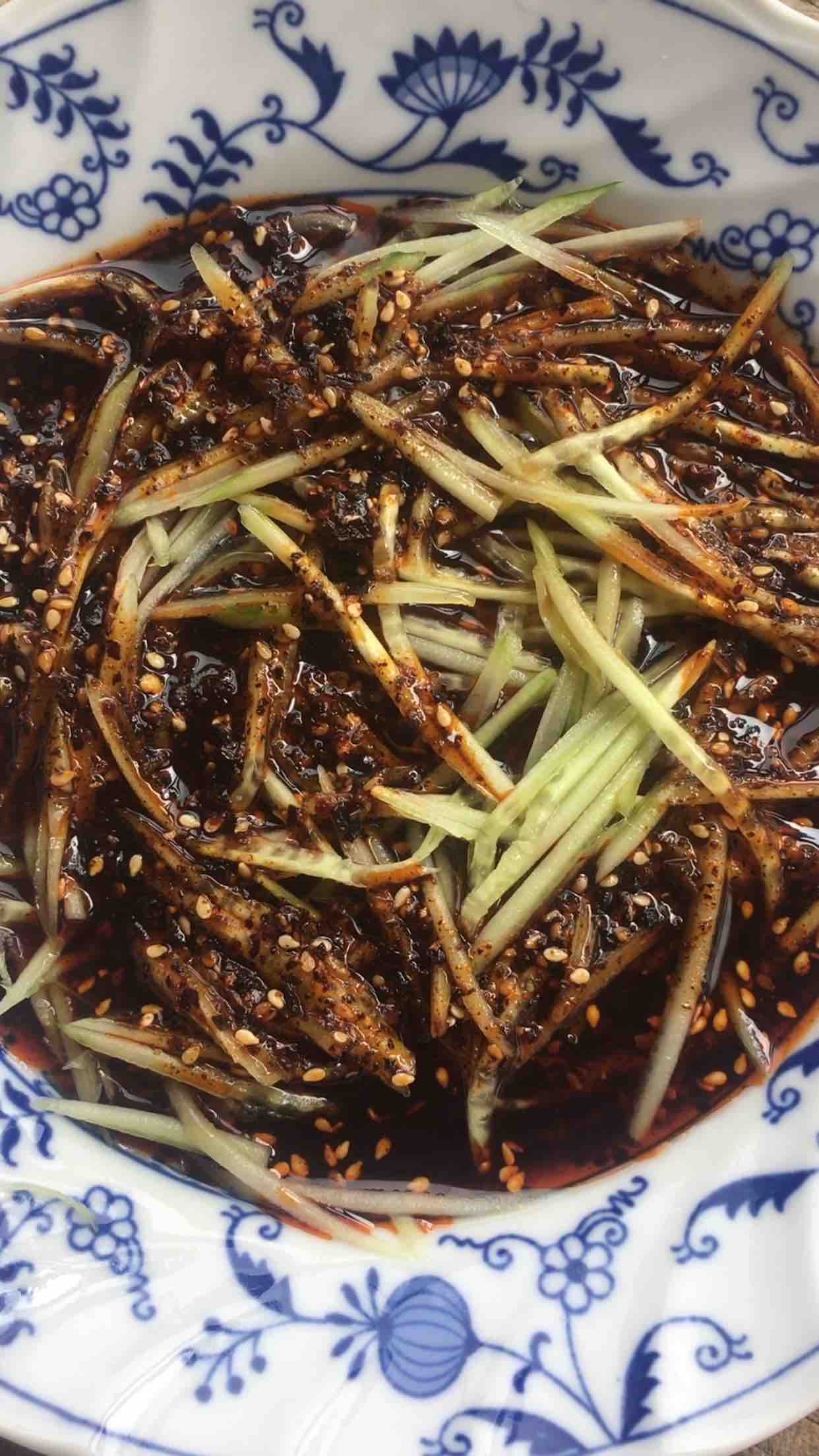 Naked Oat Noodles with Red Oil recipe