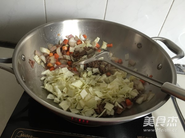 Cumin Beef Fried Rice recipe