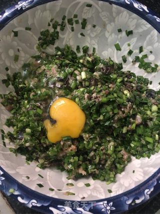 Dumplings with Chinese Chives, Cloud Ears and Meat recipe