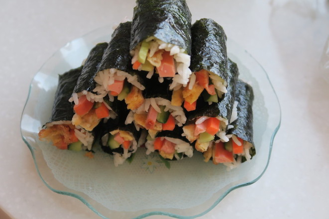 Seaweed Sushi Roll recipe