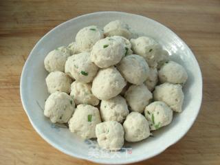 Boiled Chicken Meatballs recipe