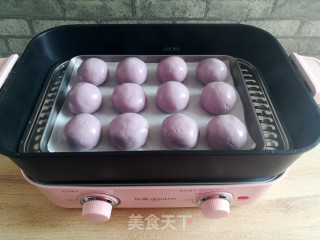 Purple Sweet Potato Glutinous Rice Cake recipe
