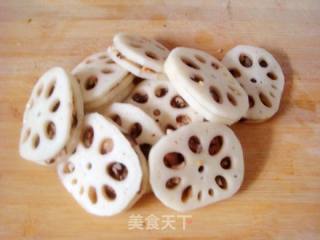 【hunan Cuisine】--mushroom and Lotus Root Folder recipe