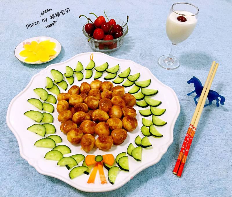 Tiger Skin Fermented Bean Curd Quail Eggs recipe