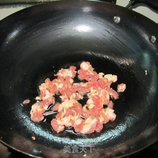 Carrot Fried Pork recipe
