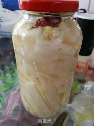 Hot and Sour Radish Sticks recipe