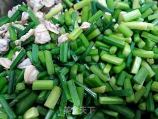 Pickled Clam Meat with Leek Flower recipe