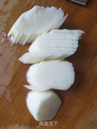 Fried Yam Fungus recipe
