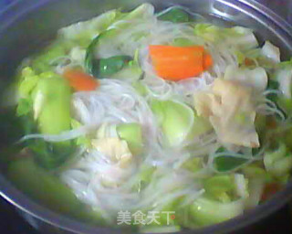 Healthy Vegetable Rice Noodles recipe