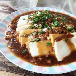 Soft Tofu with Topping recipe