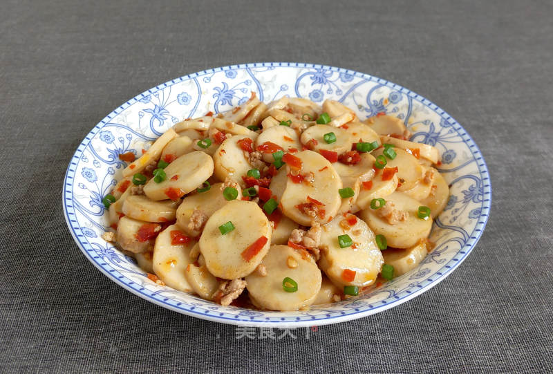 Spicy Fried Pleurotus Eryngii recipe