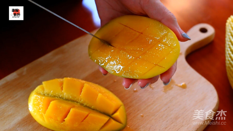 Thai Mango Sticky Rice--exotic Food in Southeast Asia recipe