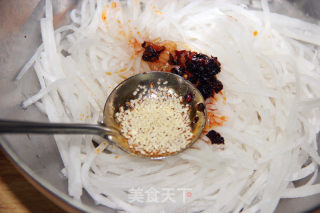 Refreshing Shredded Radish recipe