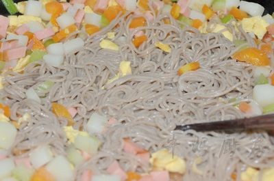 Colorful Soba Noodles recipe