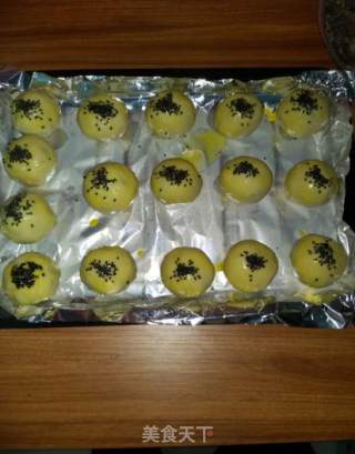 Egg Yolk Crisp-winning Work of Lezhong Colorful Summer Baking Competition recipe
