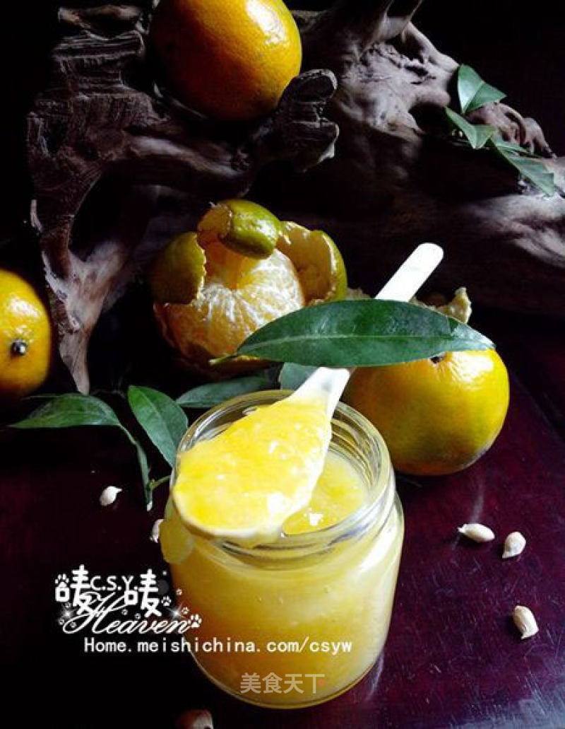 [fruit Explodes on The Tip of The Tongue] Emperor Mandarin Jam recipe