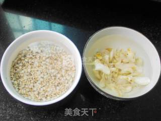 Barley and Lily Sweet Soup recipe