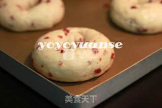 #aca烤明星大赛#cranberry Bagels recipe