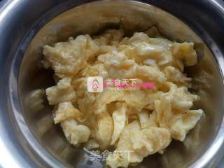 Scrambled Eggs with Loofah recipe