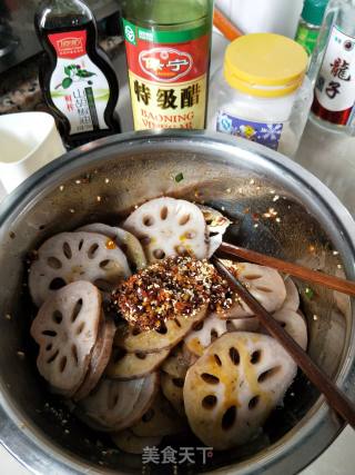 Cold Lotus Root Slices recipe